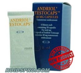 Andriol 40 mg - 60 Testocaps (Oral Undecaonate Testosterone) NEW from Organon on sale NOW!